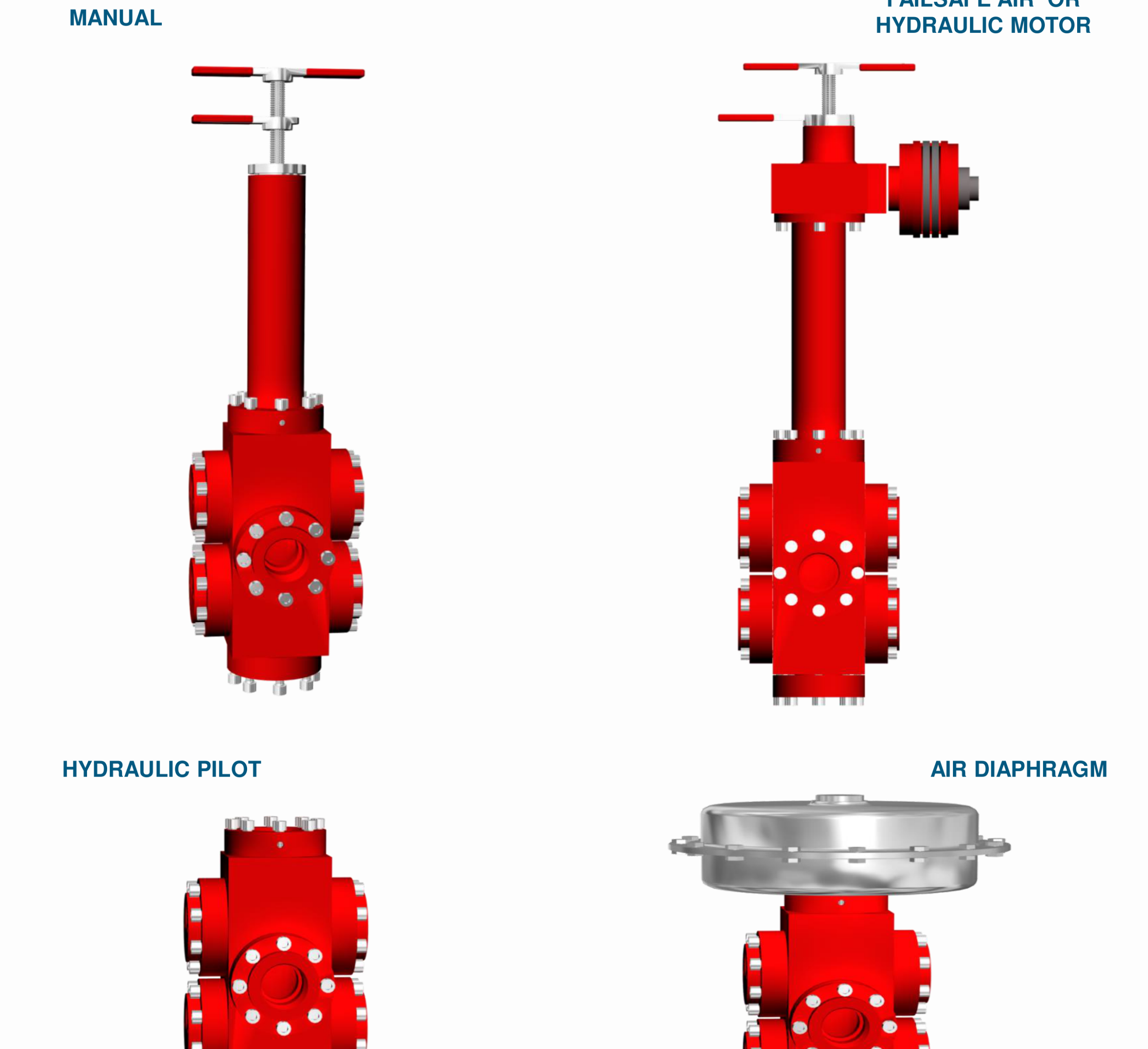 DEENPU Hydraulic Regulator 1-1/2 inch Full Flow - 3000-5000 PSI inlet, 0-3500 PSI outlet, largest capacity regulator for BOP control systems