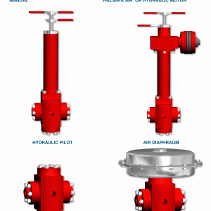 DEENPU Hydraulic Regulator Valve 3/8 inch - 3000-5000 PSI inlet, 0-3500 PSI outlet, manual, air pilot, hydraulic pilot, diaphragm and failsafe configurations