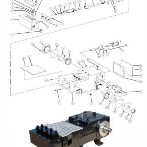 DEENPU OC-10 Triplex Pump - 10 to 25 HP, 3000 PSI triplex positive displacement pump for BOP hydraulic control systems