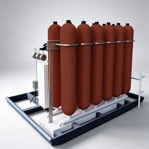 Accumulator Bottles & Racks | 3000-5000 PSI | BOP Hydraulic Storage