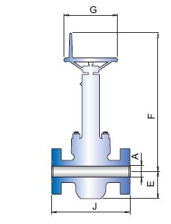 API 6A High Temperature Gate Valve