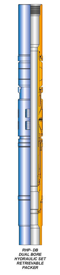 RHP-DB Dual Bore Hydraulic Set Retrievable Packer